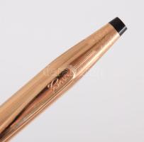 Cross aranylemezelt (1/20 14Kt Gold Filled) töltőceruza és töltőtoll pár, bruttó 36,6g, díszdobozban