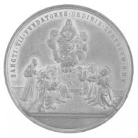 Olaszország 1888. A Szervita rend alapításának 655. évfordulójára készült Sn emlékérem "SANCTI ...