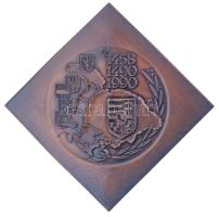 Fritz Mihály (1947-) 1990. "Mathias Rex / 1458 - 1490 - 1990" Mátyás király halálának 500....