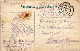 1915 Birkfeld (Steiermark), mit Edelsee + "k.u.k. Infnt. Reg. No. 30. 5. Feldbataillon 20. Feld...
