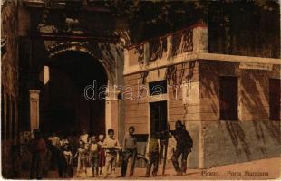 Piran, Pirano; Porta Marciana / gate (Rb)