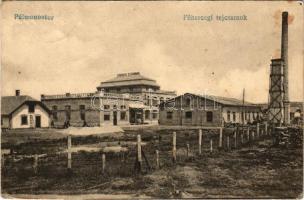 1918 Pélmonostor, Beli Manastir; Főhercegi tejcsarnok. Robitschko János kiadása / dairy (fa)