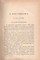Maine, Henry James Sumner: 
A jog őskora. Összeköttetése a társadalom alakulásának történetével, s ...