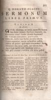 Horatius, Quintus Flaccus: Eclogae cum scholiis veteribus castigavit et notis illustravit Gulielmus ...