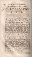 Horatius, Quintus Flaccus: Eclogae cum scholiis veteribus castigavit et notis illustravit Gulielmus ...