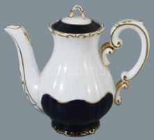 Zsolnay Pompadour mintás kávés készlet, teljes, jelzett, hibátlan