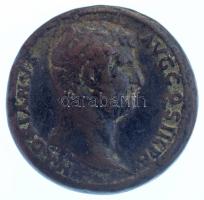 Római Birodalom 117-138 / Hadrianus Sestertius öntött bronz replika T:XF