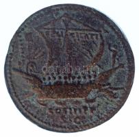 Római Birodalom 117-138 / Hadrianus Sestertius öntött bronz replika T:XF