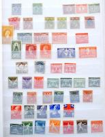 Hollandia tartalmas gyűjtemény a korai évektől 30 lapos A4-es berakóban, sorokkal, blokkokkal