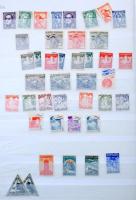 Hollandia tartalmas gyűjtemény a korai évektől 30 lapos A4-es berakóban, sorokkal, blokkokkal