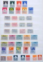 Hollandia tartalmas gyűjtemény a korai évektől 30 lapos A4-es berakóban, sorokkal, blokkokkal