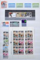 Hollandia tartalmas gyűjtemény a korai évektől 30 lapos A4-es berakóban, sorokkal, blokkokkal