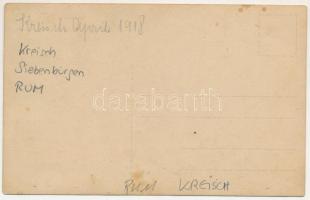 1918 Keresd, Cris, Kreisch, Kreis; Bethlen kastély / castle. photo (tűnyom / pinmark)