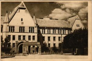 1956 Gyergyószentmiklós, Gheorgheni; Liceul mixt romino-maghiar / Román-magyar gimnázium / Romanian-Hungarian grammar school (Rb)