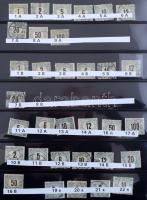 Magyar gyűjteményrész a Krajcárosoktól, portókkal, sorokkal, A/4-es berakólapokon, gyűrűs borítóval