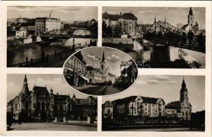 Nagyvárad, Oradea; részletek / multi-view postcard