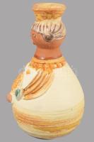 Kiss Roóz Ilona (1920-2010): Díszváza. Jelzett, hibátlan, m: 16 cm