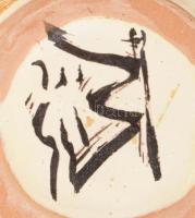 Kiss Roóz Ilona (1920-2010): Díszváza. Jelzett, hibátlan, m: 16 cm