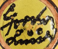 Gorka Lívia (1925-2011): Váza. Jelzett, minimális mázhibával, m: 20,5 cm