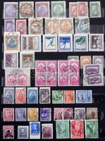 Magyar tétel a Réznyomattól kb. az 1950-es évek végéig, benne portók is, 12 lapos, A/4-es berakóban