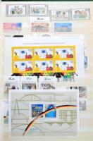 NSZK modern gyűjtemény az 1956-1958 + 1966-1991 közötti időszakból, benne sorok, blokkok és kisívek,...