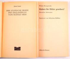James Leasor: Der Utopische Friede. Der Englandflug von Rudolf Hess "Stellvertreter des Führer....