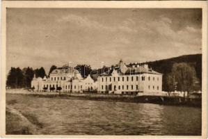 1958 Vatra Dornei, Dornavátra, Bad Dorna-Watra (Bukovina, Bucovina, Bukowina); Pe malul Dornei / Dorna riverside, spa (fa)