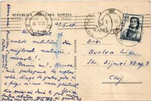 1958 Vatra Dornei, Dornavátra, Bad Dorna-Watra (Bukovina, Bucovina, Bukowina); Pe malul Dornei / Dor...