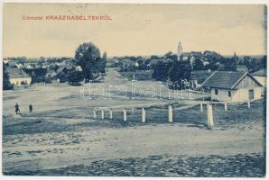 1913 Krasznabéltek, Beltiug; tér. Fugel István 26254. kiadása / square