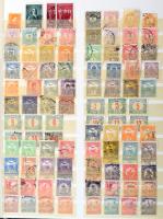 Kis régi tétel, benne Krajcárosok, Turulok, portók is, 10 lapos, A/4-es berakóban