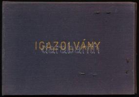 1969 Autóközlekedési Vállalat arcképes igazolványa