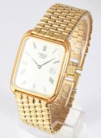 Frad Paris aranyozott tokos női karóra, kvarc, napkijelzéssel, aranyozott szíjjal, certifikáttal, 30...