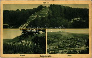 1941 Salgótarján, Kálvária, Újtelep, látkép (EB)