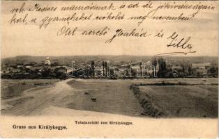 1912 Királykegye, Königsgnade, Tirol, Chiroi; Totalansicht. J. Dajkovits Nachfolger / látkép / view
