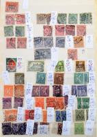 Német tétel, benne Deutsches Reich főleg bélyegzett és NSZK főleg postatiszta gyűjteményrészek 16 la...