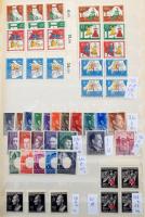 Német tétel, benne Deutsches Reich főleg bélyegzett és NSZK főleg postatiszta gyűjteményrészek 16 la...