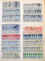 Külföldi tízes rendező, benne 220 db tízes 15 lapos nagy berakóban