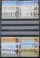 Külföldi tízes rendező, benne 220 db tízes 15 lapos nagy berakóban