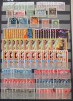 Külföldi tízes rendező, benne 220 db tízes 15 lapos nagy berakóban