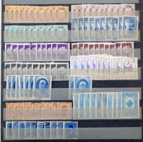 Külföldi tízes rendező, benne 220 db tízes 15 lapos nagy berakóban