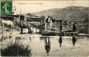 ~ 1909 Clamecy (Ni?vre); Une Partie de Péche / fishermen. TCV card