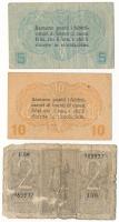 Olaszország 1918. Velence / Osztrák-magyar megszállás 5c + 10c + 1939. 2L T:F-VG,G
Italy 1918. Veni...