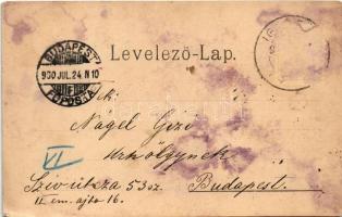 1900 Igló, Zipser Neudorf, Spisská Nová Ves; látkép. Csetényi Emil kiadása / general view (EM)