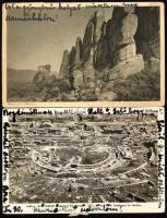 1939-1940 Gróf Csáky Irma Borbála írt 2 db képeslap, testvére Csáky István külügyminiszter