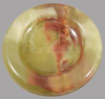 Ónix öngyújtó hamuzóval, d: 10,5 cm