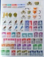 NSZK szép modern több példányos összeállítás, benne képes bélyegek sok összefüggésben, 8 lapos A4-es berakóban