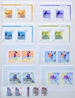 NSZK szép modern több példányos összeállítás, benne képes bélyegek sok összefüggésben, 8 lapos A4-es...