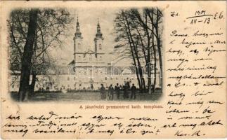 1901 Jászó, Jászóvár, Jasov; Premontrei prépostság. László Béla kiadása / abbey (EB)