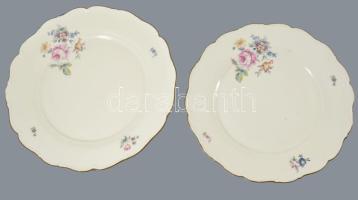 2 db Haas &amp;Czjizek tál. Matricás, jelzett, kis kopással d: 30 cm