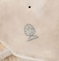 Herendi Turul madár, Kézzel festett, jelzett, sérült. 31x21 cm